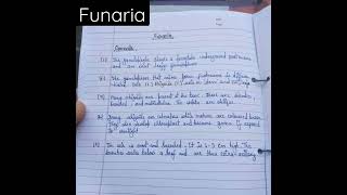 Funaria Characteristics  classification  with diagram [upl. by Troxell]