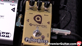 NAMM 17  Amptweaker Pressurizer Demo [upl. by Yengac317]