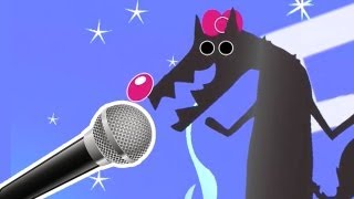 Karaoke de canciones infantiles Cinco Lobitos [upl. by Dimitri]