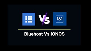 Bluehost vs ionos  Comparing Bluehost and Ionos Web Hosting [upl. by Nnod]