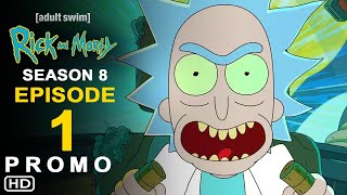 Rick and Morty Season 8 Episode 1 Promo HD  Adult Swim  Theory Ending Anime Review Trailer [upl. by Schuster270]