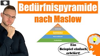 Die Bedürfnispyramide Maslow einfach erklärt mit Beispielen [upl. by Carli]