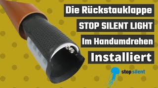 Die Rückstauklappe Stop Silent SL13 ex Light  Im Handumdrehen installiert [upl. by Todhunter13]