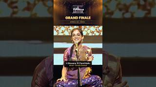 Watch V Bhavana Sing Makelara Vicharamu Like a Pro  ArtiumSuperstarFinale [upl. by Evangelina]