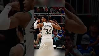 Giannis Antetokounmpo 👌😱 edit basketball nbaplayer edit shorts [upl. by Burt]