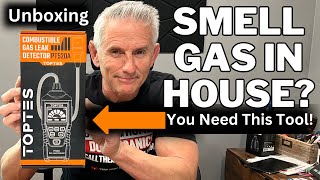 Smell Gas In House  TOPTES PT520A Gas Leak Detector Unboxing  How To Use TOPTES Gas Leak Detector [upl. by Fassold]