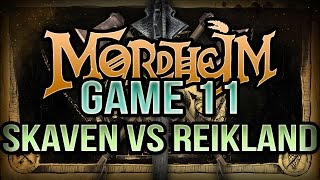 Skaven vs Reikland Mordheim Battle Report  Mordheim Ep 11 [upl. by Roi225]