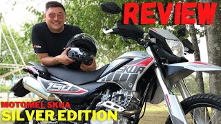 REVIEW MOTOMEL SKUA 150 SILVER EDITION💣🏁 [upl. by Nekcarb]