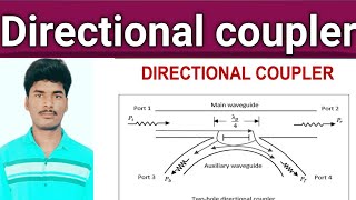 Directional coupler in microwave Engineering microwaveengineering [upl. by Nitaj]