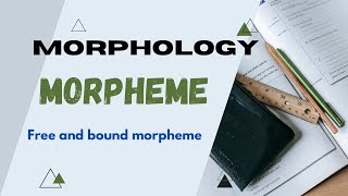 MORPHOLOGY  Morpheme and its type with defination and examples ​⁠subscribelearnwithme15 [upl. by Katine]