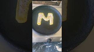 M letter dosa shorts dosa shape funny design cooking trending viralshorts india [upl. by Asirrak]