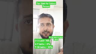 Tax Slab for Salary Person [upl. by Cher]