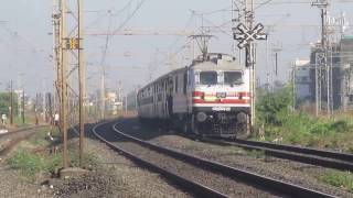 HD Shining WAP5 On Rampage  Flying Ranee Express Rips Virar  MPS [upl. by Itsirk]