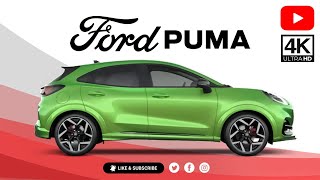 Ford Puma  Official Colors quotanimatedquot 4K [upl. by Ecirtaeb255]