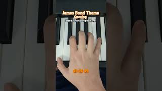 Its Spooky Season 🎃 🎃 James Bond Theme  Piano Tutorial Right Hand Opening Melody [upl. by Chevy275]