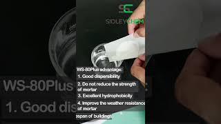 Silicone Hydrophobic Powder WS80Plusdrymix cellulose science sodium [upl. by Yesnel237]