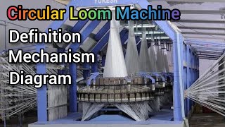 How Circular Loom Machine Works [upl. by Elocel319]