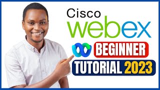 How to use Cisco Webex in 2023  Video Conferencing and Online Meetings NEW [upl. by Garland302]