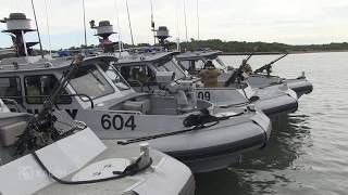 US Navy Patrol Boats Coastal Riverine Squadron Four [upl. by Jariah]