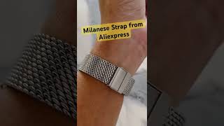 Awesome looking Milanese Strap from Aliexpress aliexpresshaul aliexpresswatch watchstrap [upl. by Georas]