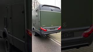 Mercedes Hymer MLT 580 4x4 Vollfolierung [upl. by Lewert104]