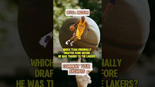 Kobe Bryant TRIVIA QUIZ nba basketball shorts [upl. by Vasiliu]