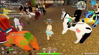 Paperclip challenge hab vergessen zu filmen als ich angefangen habroblox horse wildhorse games [upl. by Asylla974]