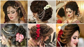 Best bridal hairstyle according to face shapebridal hairstyles which suits on youbridal hairstyles [upl. by Barde]