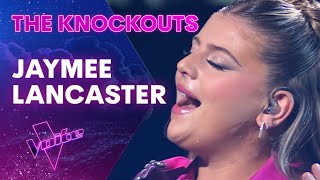 Jaymee Lancaster Performs Julia Michaels Issues  The Knockouts  The Voice Australia [upl. by Holland]