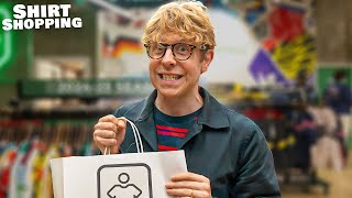 Josh Widdicombe Goes Shopping For RETRO Football Shirts  Shirt Shopping [upl. by Beedon782]