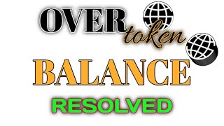 Over Protocol Balance Resolved  Receive Yours Instantly [upl. by Anelat]