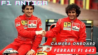 Série F1 Antiga  Prost e a Ferrari F1 643 em Fiorano 1991 Onboard [upl. by Shlomo]