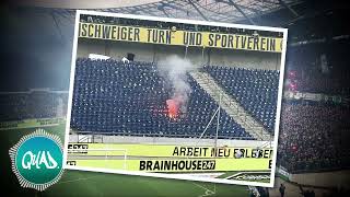 FANBANNER quotIHR HABT 120 MINUTEN UM UNTER DEN RICHTIGEN SITZ ZU GUCKENquot  H96  BTSV  051123 [upl. by Sisxela]