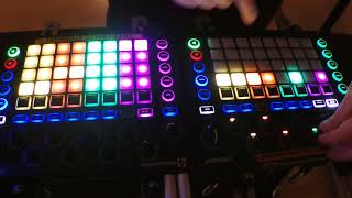 AchenbacH plays quotlauric acidquot Dual NOVATION OG Circuit techno livetechno dawless novation [upl. by Lledal770]