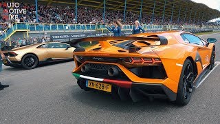 Lamborghini Aventador SVJ DRAG RACING vs Huracan Performante [upl. by Lyckman225]