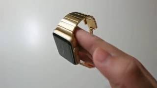 Moko Apple Watch Gold Link Bracelet Review [upl. by Orji167]