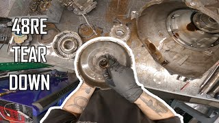 48RE Teardown and Inspection 59L Cummins Diesel Truck Transmission [upl. by Gibert]