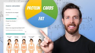 Find Macros In 2 Minutes  MACRO CALCULATOR for Fat Loss amp Muscle Gain [upl. by Lemuelah8]