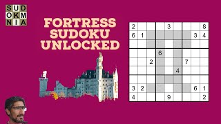 How to Solve a Fortress Sudoku fast [upl. by Aloek201]