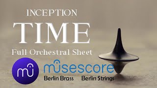 Time From Inception  Musescore 4 FULL SHEET [upl. by Knitter868]