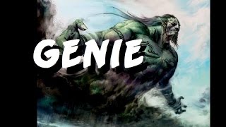 Dungeons and Dragons Lore  Genie Djinni [upl. by Ecerahs]