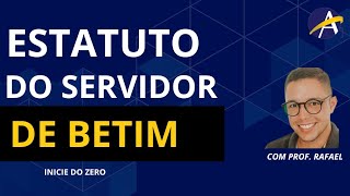 CONCURSO DE BETIM  ESTATUTO DO SERVIDOR PROF RAFAEL [upl. by Tawsha]