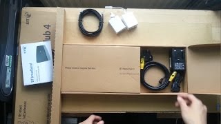 BT Home Hub 4 Unboxing  Unpackaging  BT Unlimited Broadband ADSL Version Non BT Infinity Version [upl. by Kcarb765]