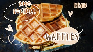 Amo Cocinar Cómo Hacer Waffles Perfectos Receta Fácil y Deliciosa [upl. by Snevets193]