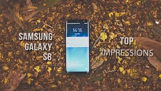 Samsung Galaxy S8 Top Impressions  First Look  স্যামসাং গ্যালাক্সি এস৮ [upl. by Isle837]