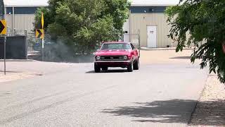 1968 Camaro SS 505 Stroker barely stepped on the gas ⛽️ and She’s smoking the slicks [upl. by Saxen]