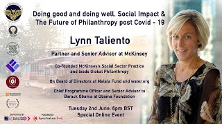 Lynn Taliento Senior Advisor amp Partner at McKinsey on the Future of Philanthropy post Covid19 [upl. by Aicenad]