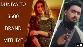 Dunia to 3600 brand mithiye  HDVIDEO  Song Jigar  New Punjabi Latest Video Songs 2022 3600brand [upl. by Shay]