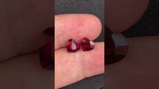 Love 💖 Heart 💕 Shapes gems stone red gems ruby love plzsubscribe [upl. by Eenet]