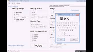 Trumeter Advanced Panel Meter  How to set the Starburst Display Area [upl. by Lenoyl]